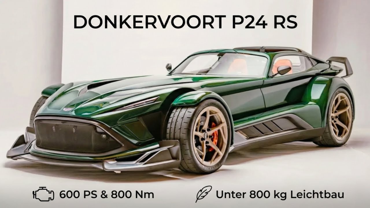 2026 Donkervoort P24 RS: Das kompromisslose Leichtbau‑Monster