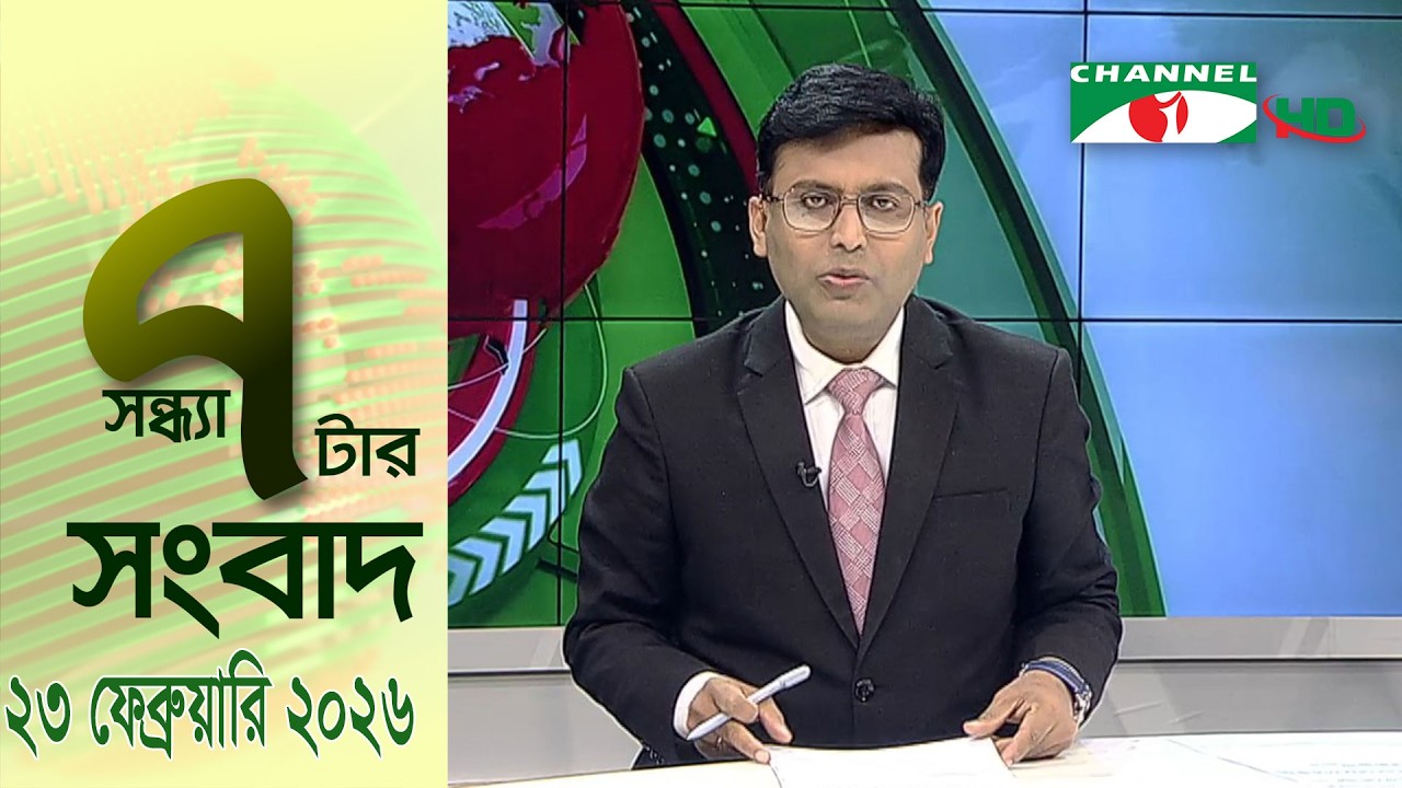 চ্যানেল আই সন্ধ্যা ৭ টার সংবাদ | Channel i News 7 pm | 23 February, 2026