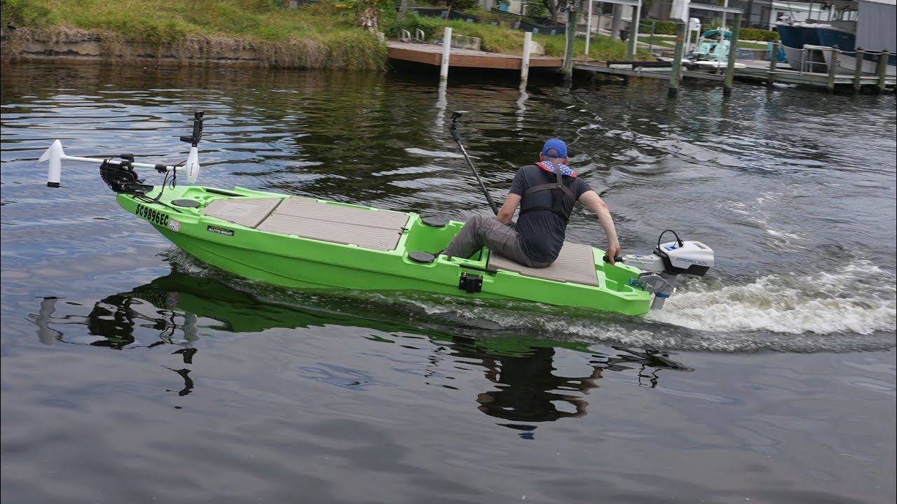The END of KAYAKS? Milha Lite Skiff Electric Outboard DEMO