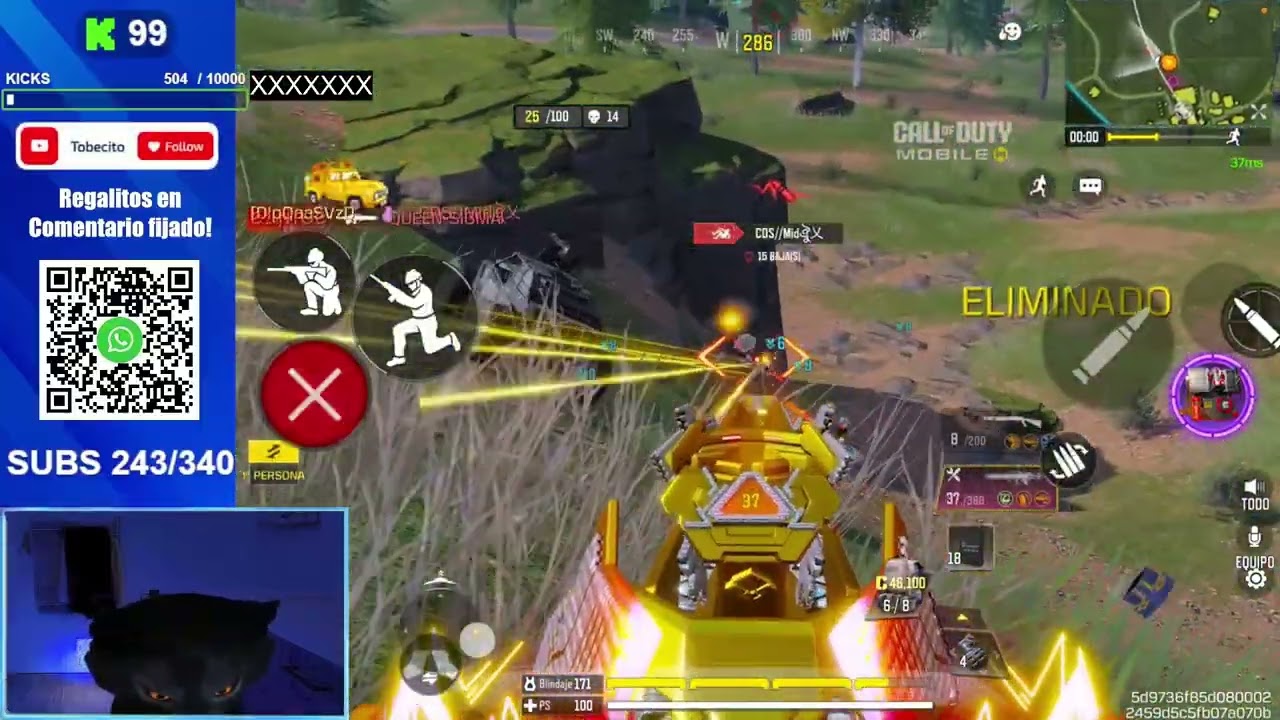 ¡CAMPERAS, TOXICAS Y MAS! Solo vs SQUADS y jugando con SUBS ¡Directo completo! (Grabación)