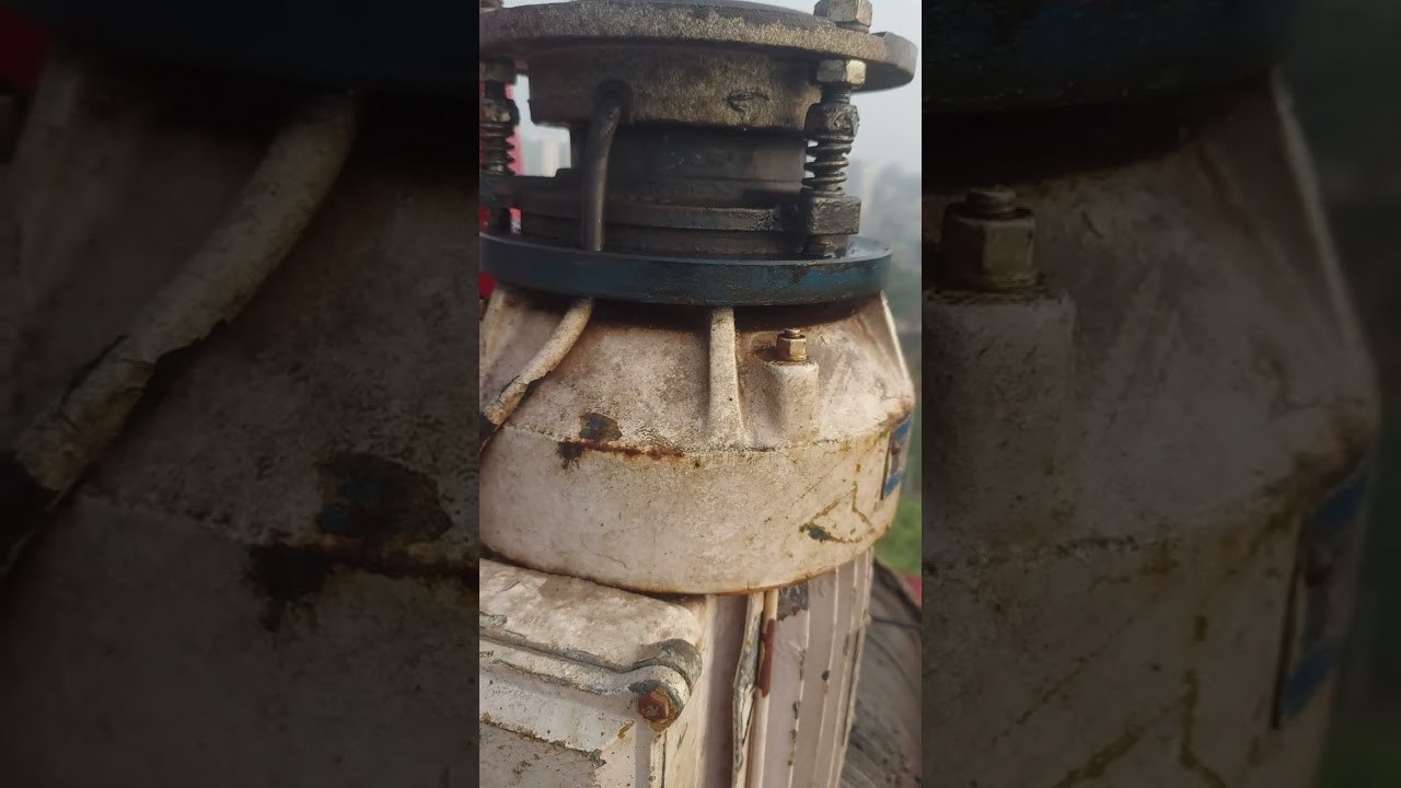 Magnetic Brake Working for Trolley Motor of a Tower Crane | #Brake Working| #TrolleyMotorBrake