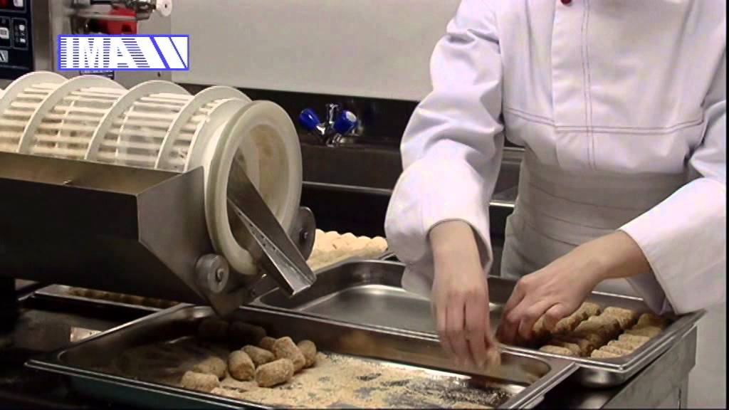 Maquinaria para croquetas y canelones IMA