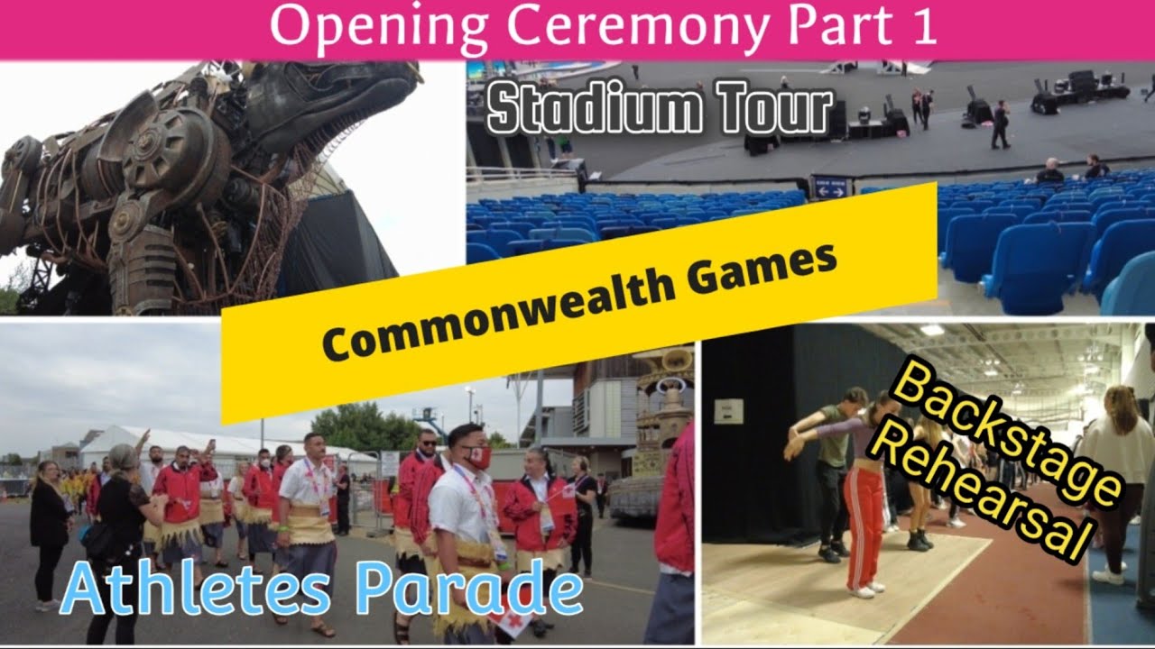 Birmingham Commonwealth Games 2022 | Walking Tour, Backstage Setup & Stadium Tour