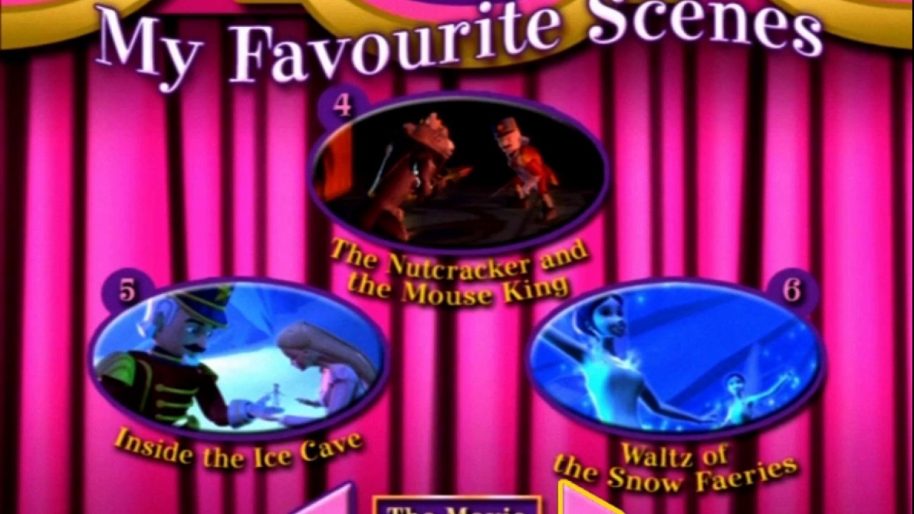 Barbie in The Nutcracker | DVD Menu/Features UK