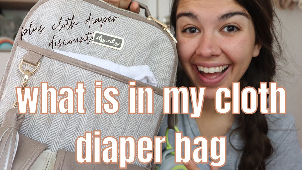 What is in my Diaper Bag for Cloth Diapering / Cloth Diapering Diaper Bag Must Haves