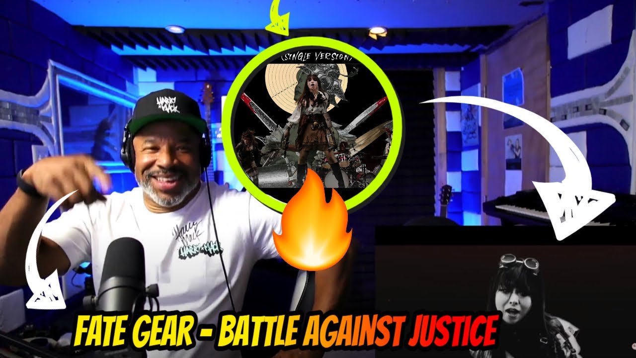 Battle Against Justice (Single ver.) - All-female metal band FATE GEAR - Producer Reaction