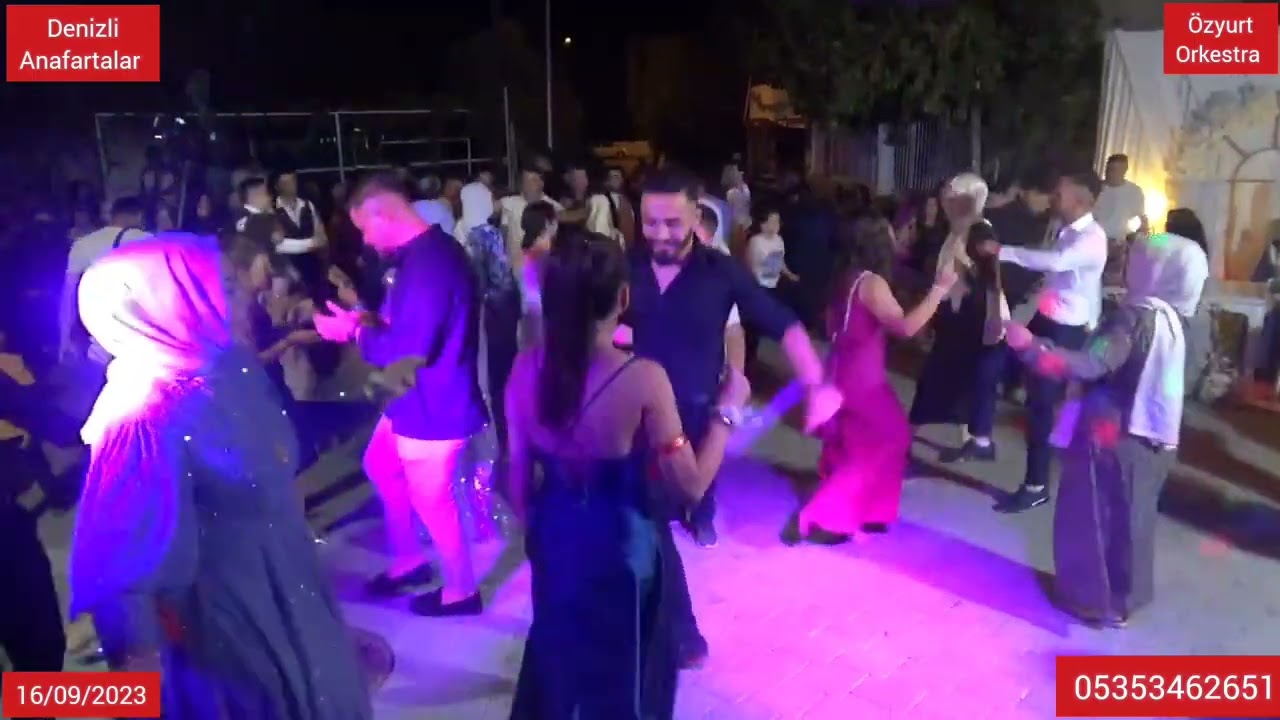 Denizli Anafartalar düğünü Özyurt orkestra Murat Özyurt 05353462651