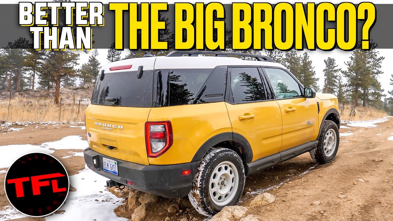 Вот почему вам стоит купить Ford Bronco Sport Heritage Edition вместо полноразмерного Bronco!