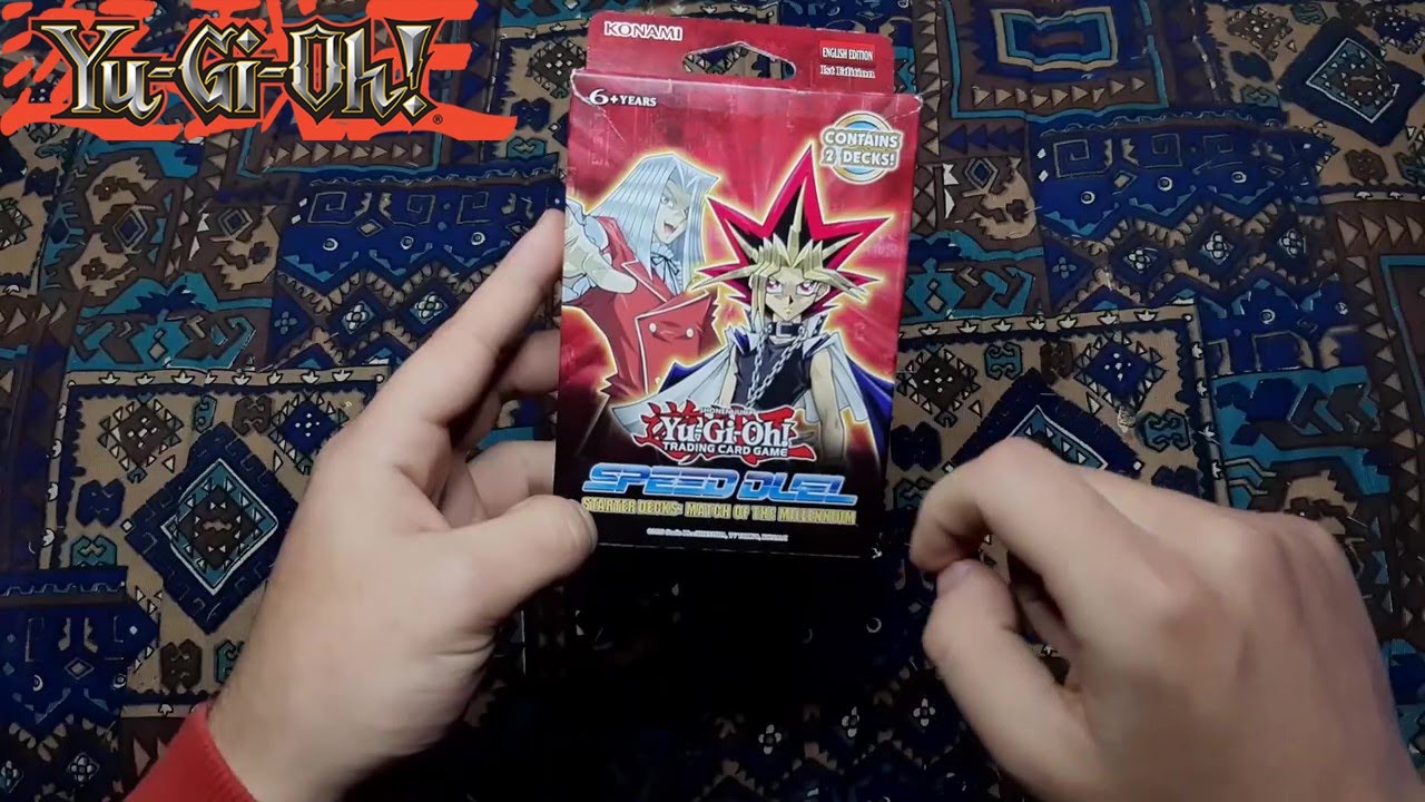 فتح علبة يو غي يو الجديدة | Yu-Gi-Oh! Starter Decks: Match Of The Millennium (Speed Duel) Unboxing#1