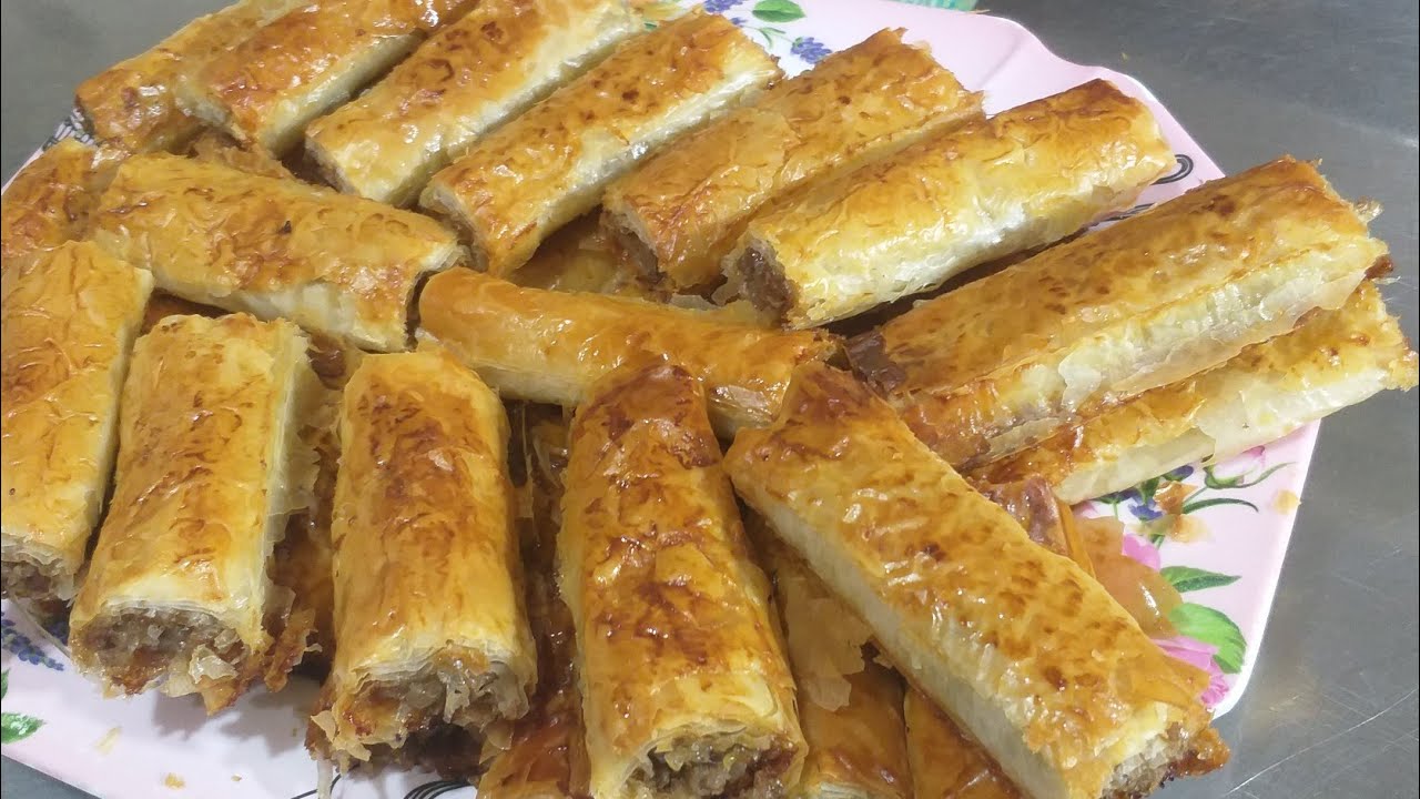 رقاق باللحمة المفروم