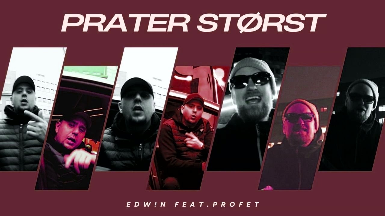 Edw!n feat.Profet - Prater St&oslash;rst (Audio)