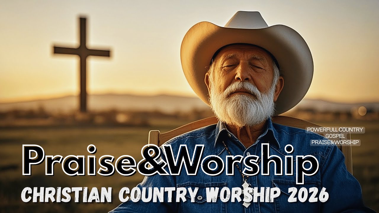 🎸Relaxing Country Gospel Songs - Worship Music, Christian Country, God Presence