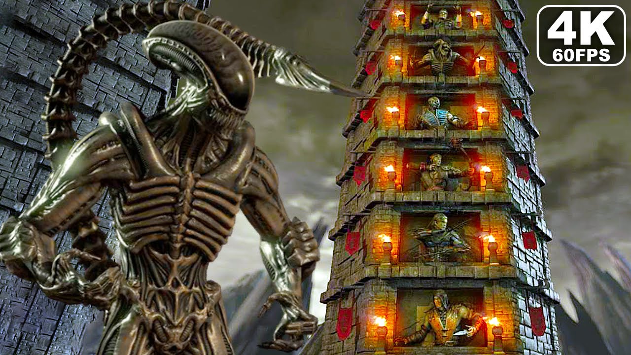 Mortal Kombat X Alien Klassic Tower Gameplay