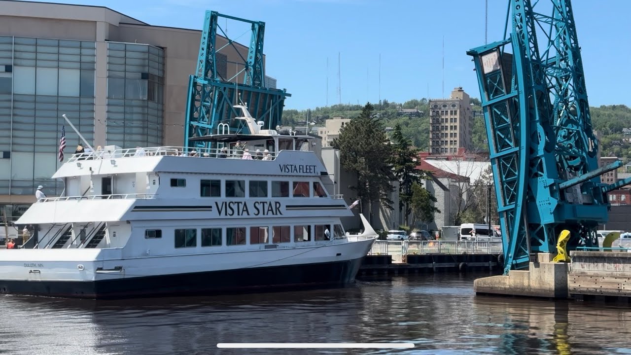 Behind the Scenes: Duluth’s Other, Rarely Shown Lift Bridge (plus Vista Star)