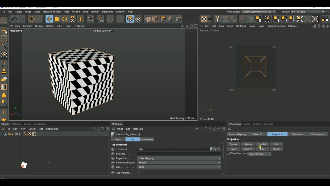 Cinema 4D || UV Unwrapping 102