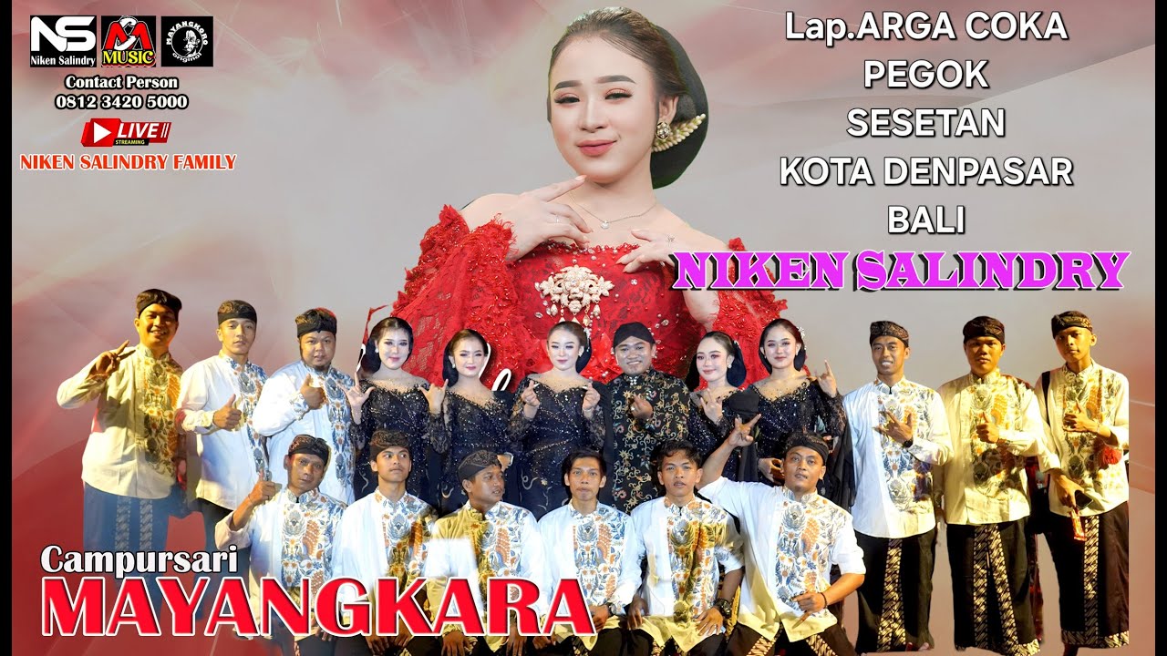 LIVE CEK SOUND CAMPURSARI MAYANGKARA NIKEN SALINDRY | LAP.ARGA COKA POGAK SESETAN KOTA DENPASAR BALI