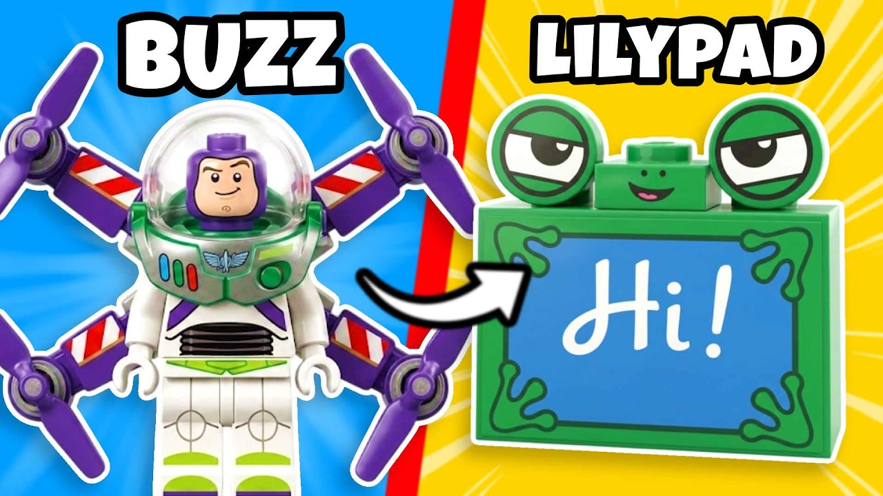 Я создал ВСЕХ персонажей ИСТОРИИ ИГРУШЕК 5 из LEGO&hellip;