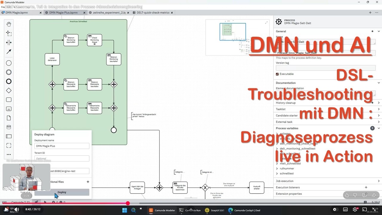DELT Messwerte, Teil 6: Integration in den Prozess #dmndecisionengineering