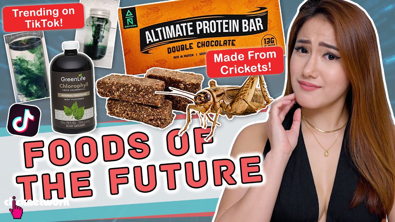 Foods of the Future? Cricket Bars, Liquid Chlorophyll & More!  - No Sweat: EP64