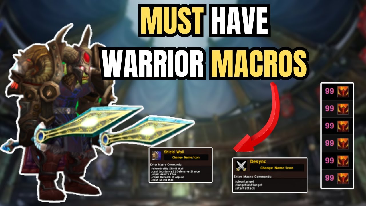 WOTLK Warrior Macros 101: Everything You Need to Know for Optimal Gameplay