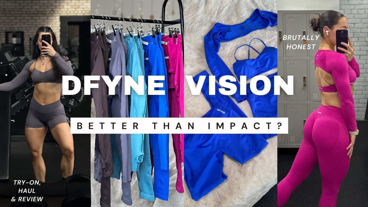 BETTER THAN IMPACT?! | New DFYNE Vision Collection Review & Try on Haul