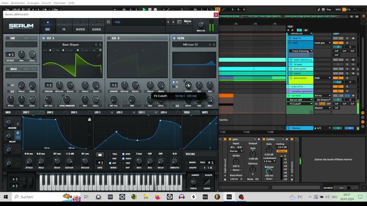 How to make a Gated Squelch for Forest and Darkpsy