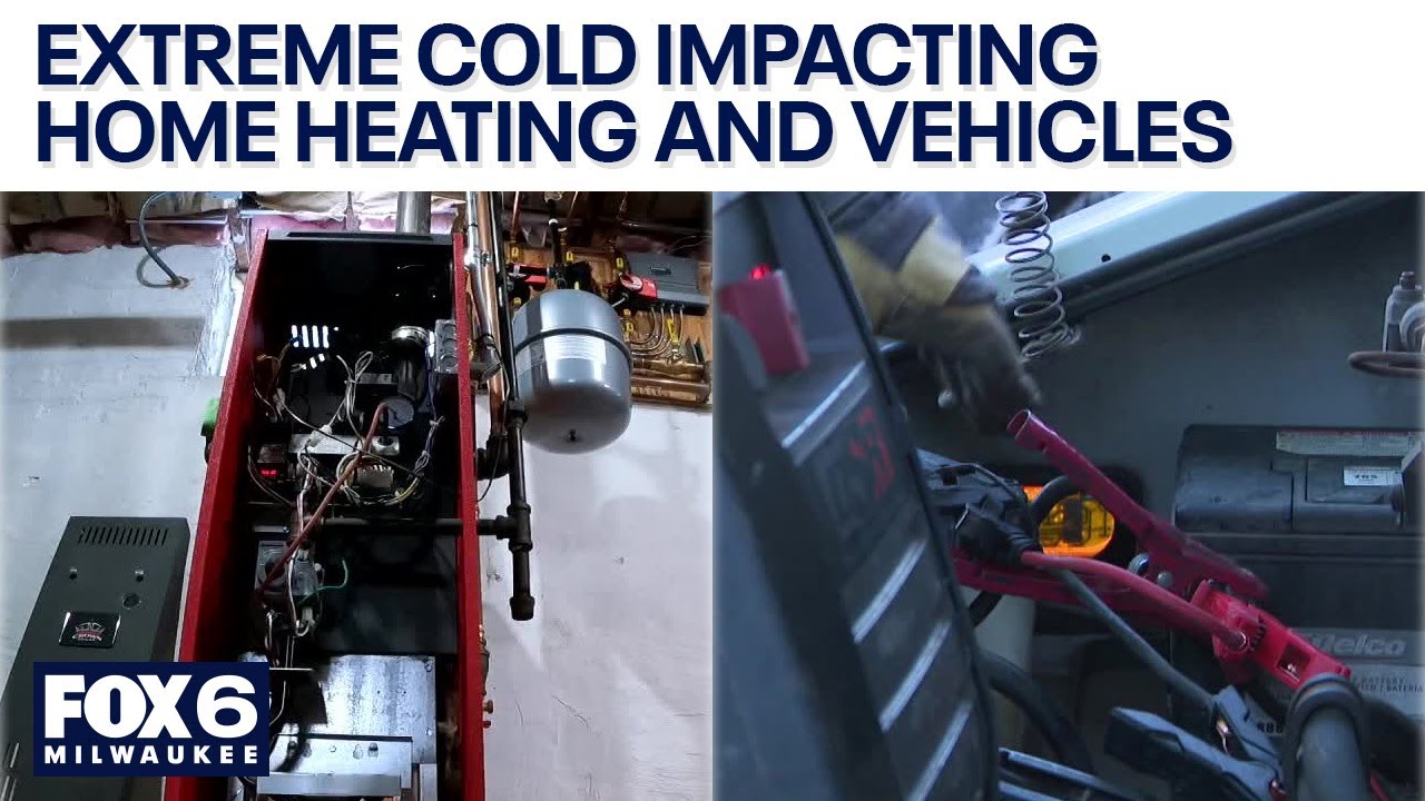 Wisconsin extreme cold impact; problems for cars, home heating | FOX6 News Milwaukee