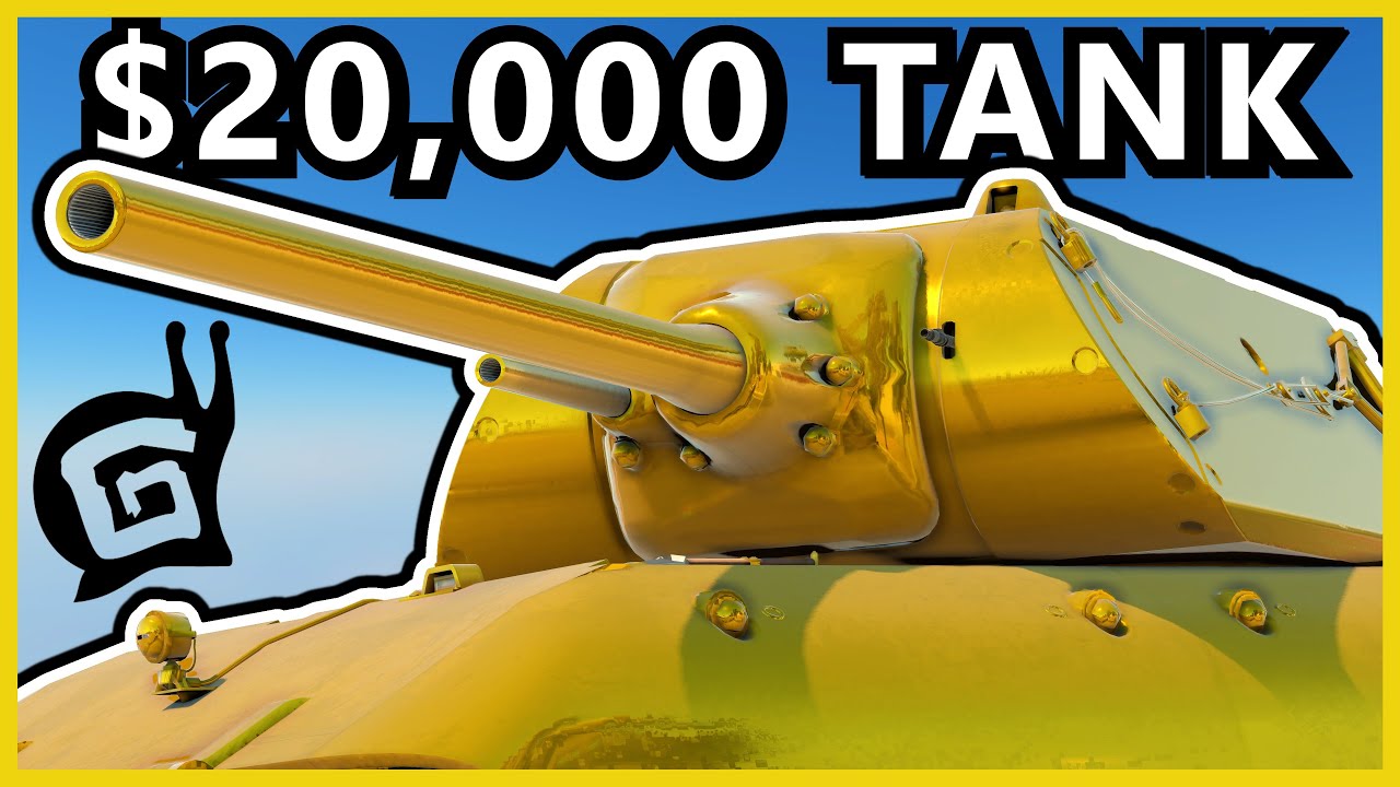 This Tank Costs A Fortune, Apparently