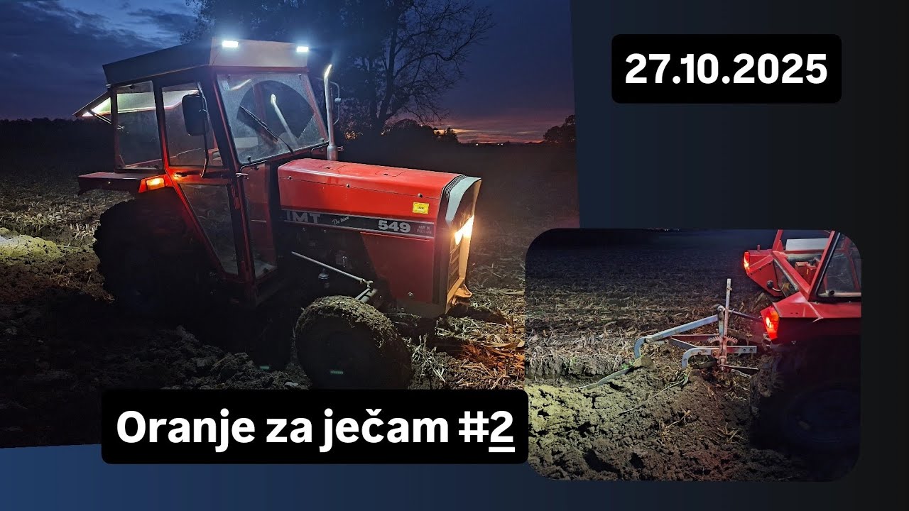 Oranje za sjetvu ječma 2025 #2 ( IMT 549 i OLT Sremac 2x12 )