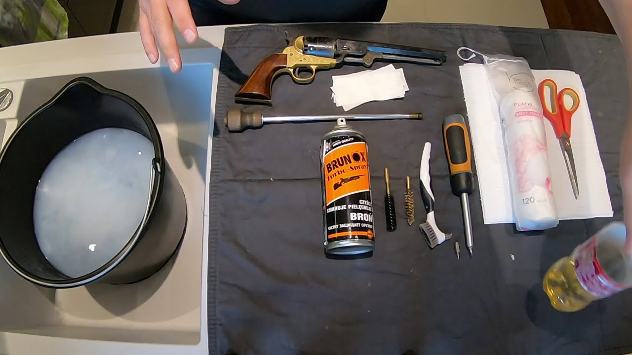 Pietta Colt Navy 1851- czyszczenie