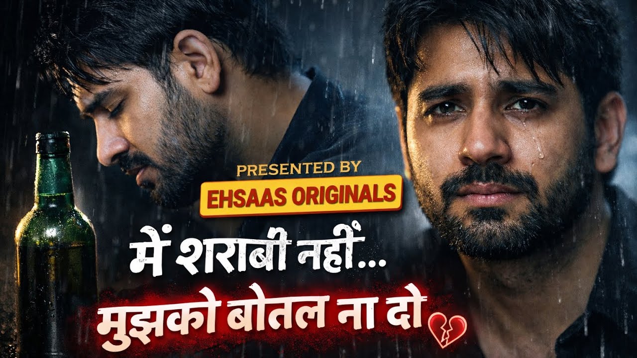 मैं शराबी 🍷 नहीं मुझको बोतल ना दो 💔 | Emotional Hindi Sad Song | Presented by Ehsaas Original