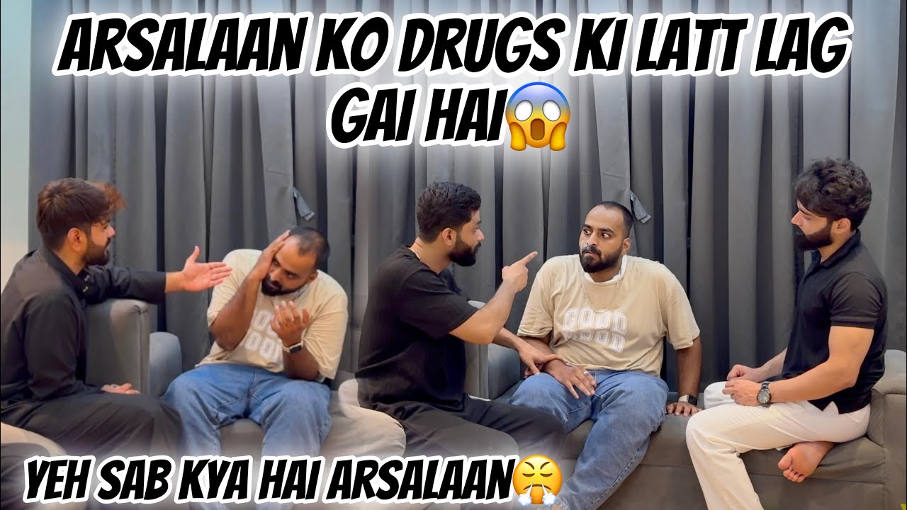 Arsalaan Ko Lagi Drugs Ki Latt 😱 | Aman Ne Mara Lafa 👋 | Prank On Bilal🫣 | AtrangiArsalaan❤️