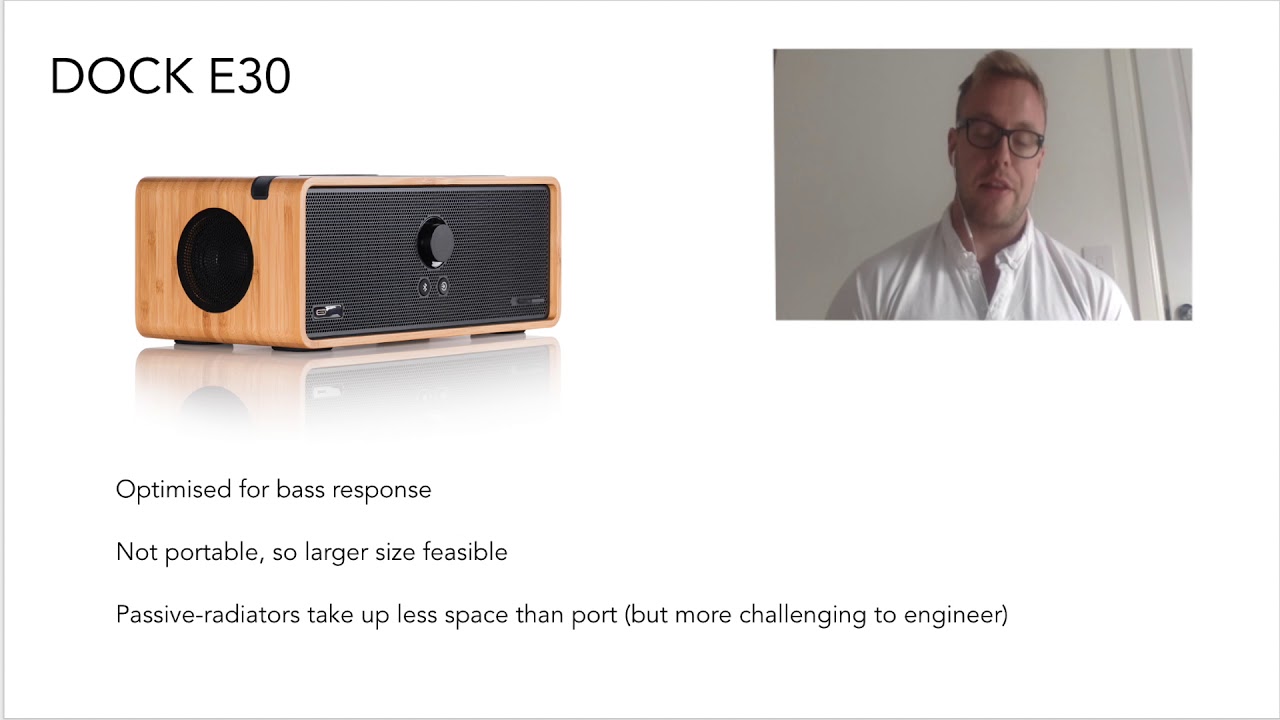 Audio knowledge - Dock E30 - Matt Vowels