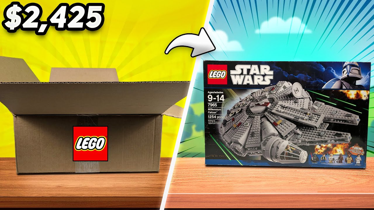 $2,425 LEGO Star Wars Haul UNBOXING! (32 Sets)