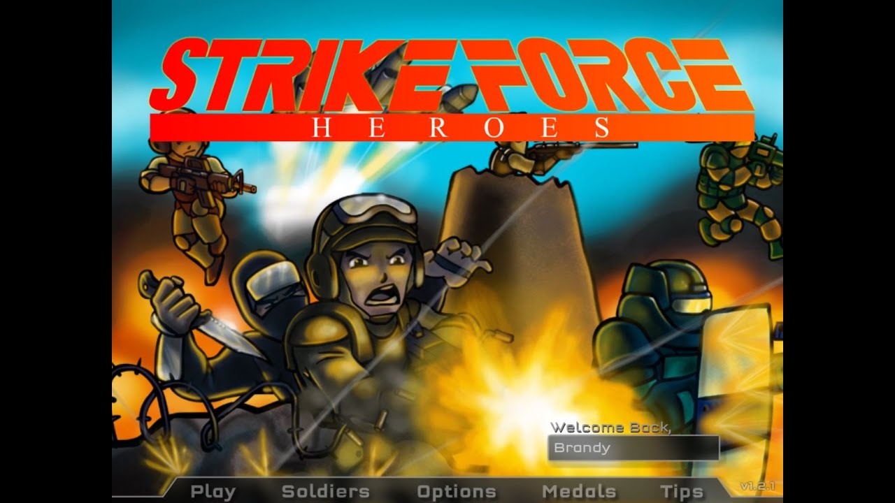 Strike Force Heroes Gameplay | Old Flash Game (Campaign Completed)