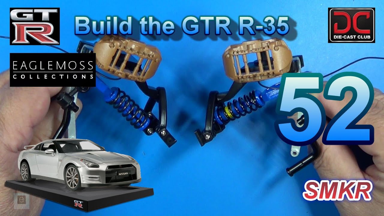 Build the Nissan GT-R R35 Issue 14 Stage 52 - Front Suspension Arms