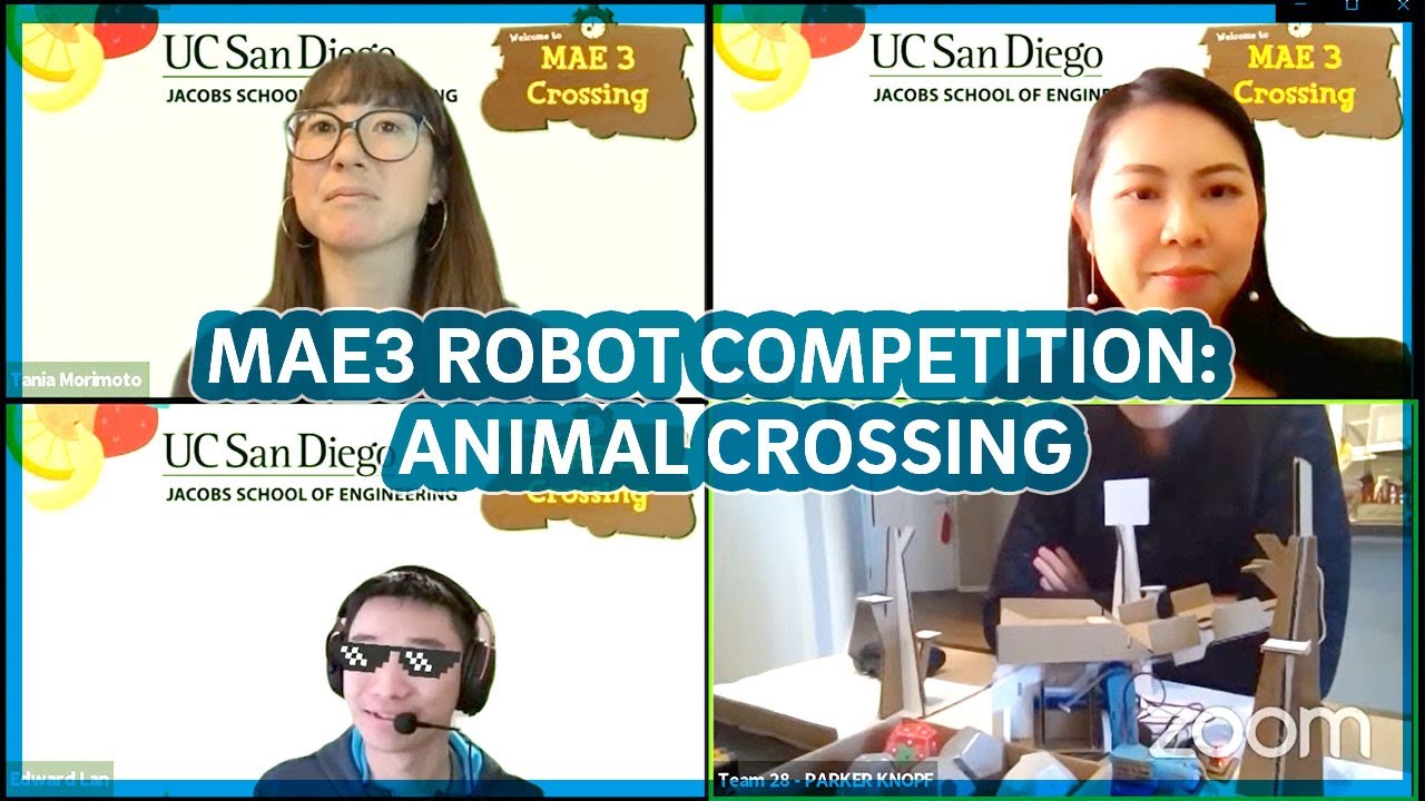 MAE3 Robot Competition fall 2020