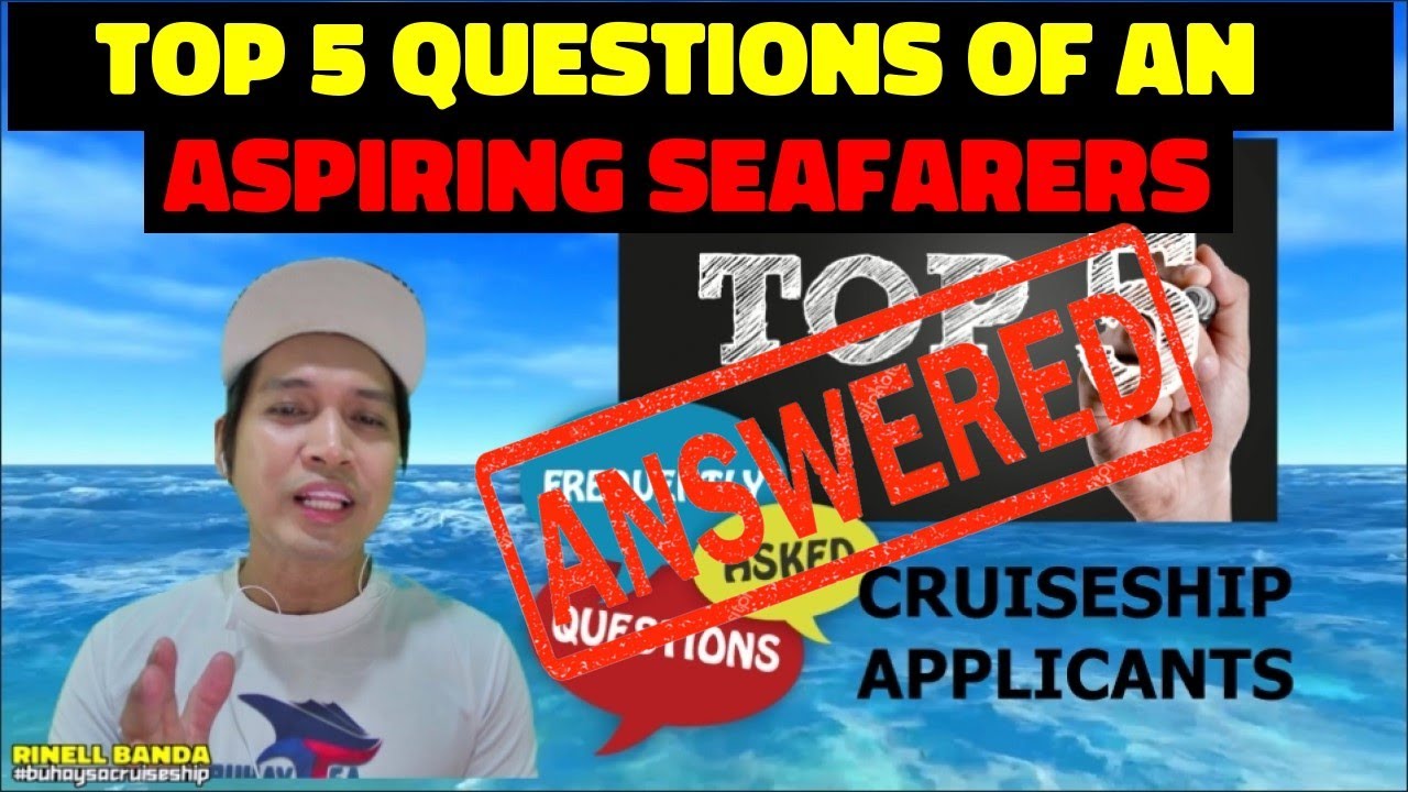 TOP 5 QUESTIONS OF A CRUISE SHIP APPLICANTS!