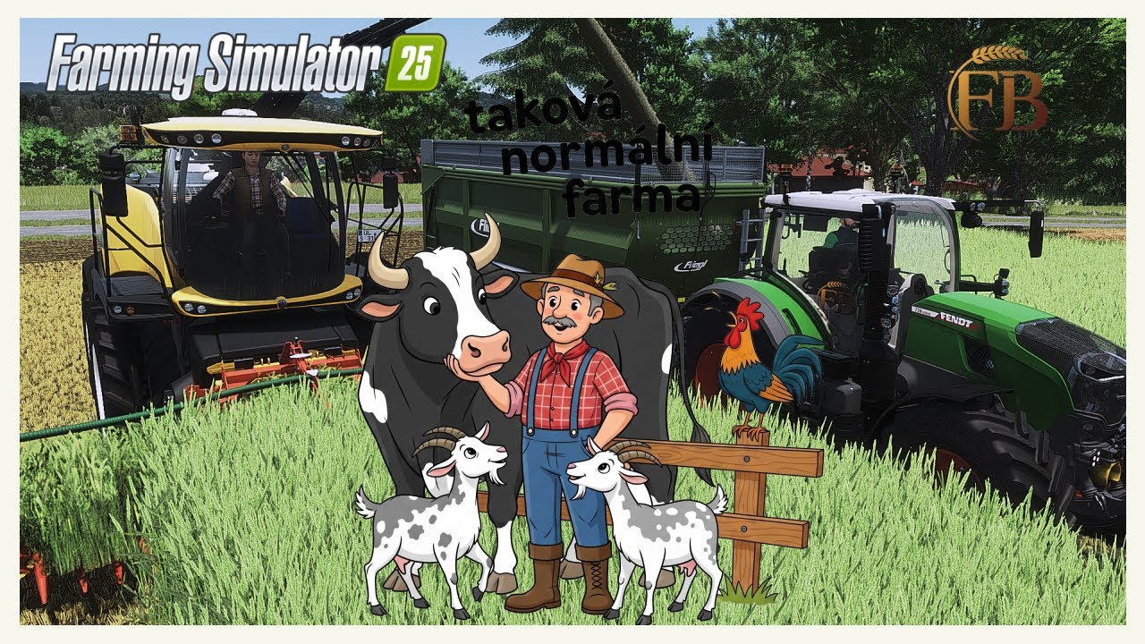 Farming simulator 25 | Fraunstetten  # 3  |  Lets play |  CZ/SK |Taková normální farma