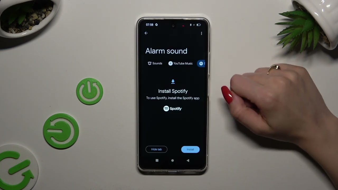 How To Set Up Alarm Clock On FreeYond M6