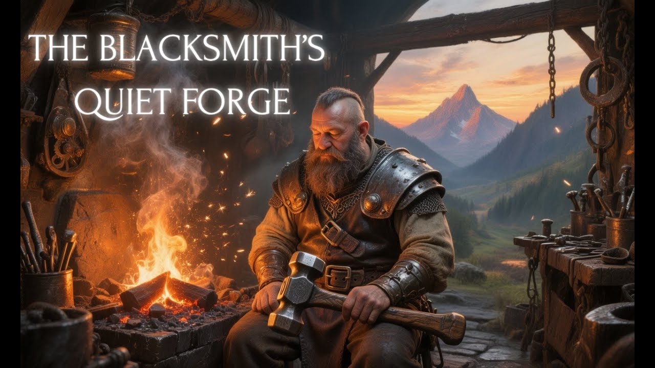 Fantasy Music for Peaceful Evenings | The Blacksmith’s Quiet Forge