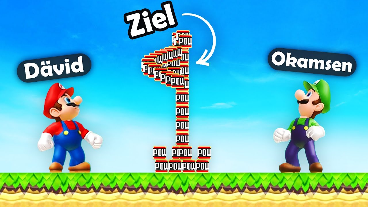 Das Ziel ist VERSTECKT in diesem 2 Spieler TROLL LEVEL!