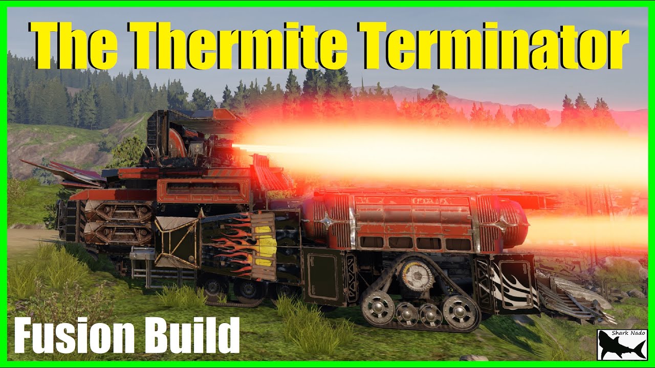 🔥The Thermite Terminator🔥 [Blockchain Trigger Art Fusion] [Crossout Gameplay ►109]