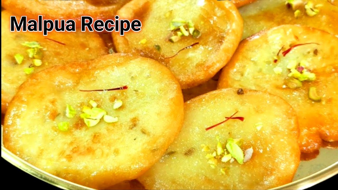 Malpua Recipe | Holi Special Malpua | Easy Malpua Recipe Without Mawa Beginner Friendly 