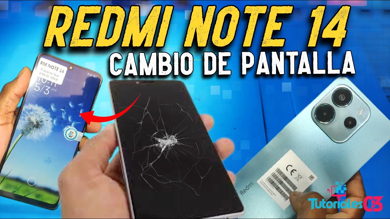 Redmi Note 14 | CAMBIO DE PANTALLA / Screen Replacement✅