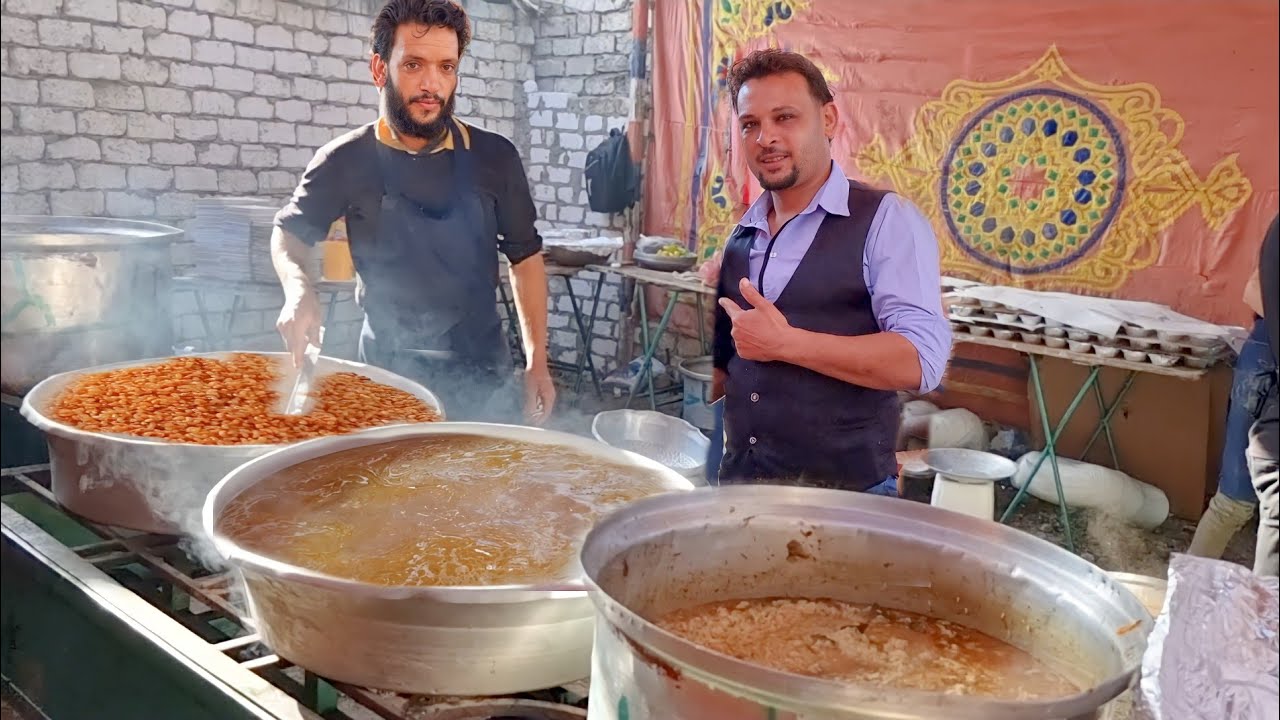 طريقة جديدة ومختلفة لعمل لسان العصفور والمكرونة 😋 تحمير وبعد كده سلق تجنن☝مع الشيف السيد حلمي👌