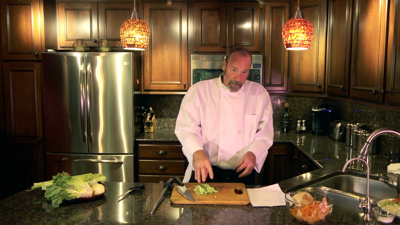 How to Julienne Cut Leafy Vegetables