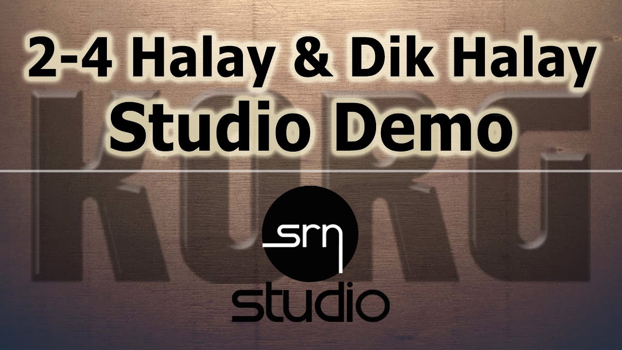 2-4 Halay & Dik Halay Studio Demo SRN KORG PA4x