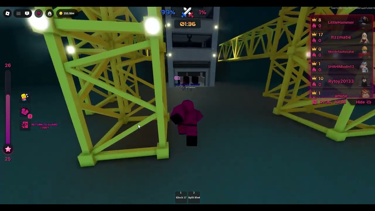 Ink Game | Tug Of War | Guard Gameplay #inkgames #squidgames #roblox