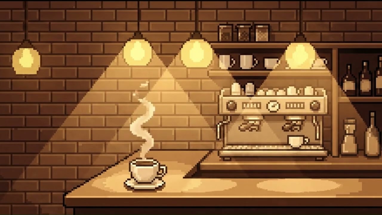 Late Night Lofi Jazz ☕🌙 Soft Café Vibes
